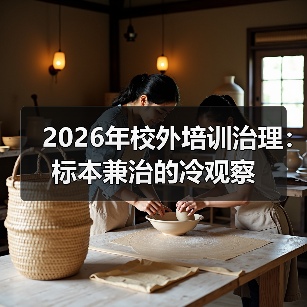 2026年校外培训治理:标本兼治的冷观察(图3) 2026年校外培训治理:标本兼治的冷观察(图3)