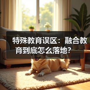 特殊教育误区:融合教育到底怎么落地?(图1) 特殊教育误区:融合教育到底怎么落地?(图1)