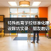 特殊教育学校标准化建设踩坑实录:朋友教训值得借鉴(图3) 特殊教育学校标准化建设踩坑实录:朋友教训值得借鉴(图3)