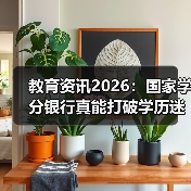教育资讯2026:国家学分银行真能打破学历迷信?(图4) 教育资讯2026:国家学分银行真能打破学历迷信?(图4)
