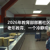 2026年教育部部署社区老年教育,一个冷静观察(图4) 2026年教育部部署社区老年教育,一个冷静观察(图4)