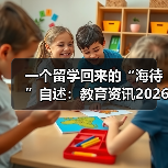 一个留学回来的“海待”自述:教育资讯2026留学英才春季线上招聘会如何打通人才就业对接(图2) 一个留学回来的“海待”自述:教育资讯2026留学英才春季线上招聘会如何打通人才就业对接(图2)