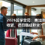 2026留学变局:美加澳收紧,德日韩成新宠?(图3) 2026留学变局:美加澳收紧,德日韩成新宠?(图3)