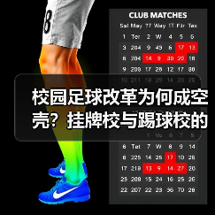 校园足球改革为何成空壳?挂牌校与踢球校的差距(图3) 校园足球改革为何成空壳?挂牌校与踢球校的差距(图3)