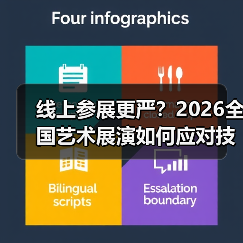 线上参展更严?2026全国艺术展演如何应对技术挑战?(图4) 线上参展更严?2026全国艺术展演如何应对技术挑战?(图4)