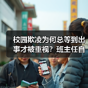 校园欺凌为何总等到出事才被重视？班主任自省与教育重点反思（图1）