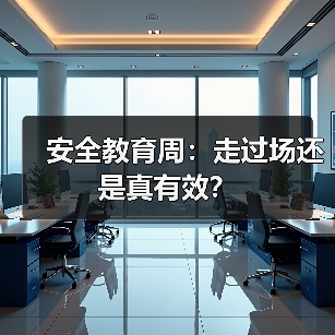 安全教育周：走过场还是真有效？（图1）