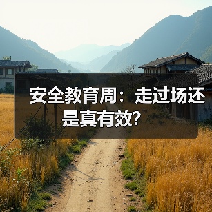 安全教育周：走过场还是真有效？（图2）