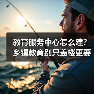 教育服务中心怎么建？乡镇教育别只盖楼更要实打实落地（图2）