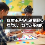班主任深夜电话暴露心理危机：教育改革如何避免“事后补救”？（图1）