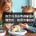 班主任深夜电话暴露心理危机：教育改革如何避免“事后补救”？（图4）