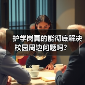护学岗真的能彻底解决校园周边问题吗？（图1）