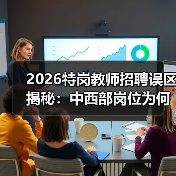 2026特岗教师招聘误区揭秘：中西部岗位为何更值得选择？（图1）