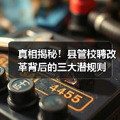 真相揭秘！县管校聘改革背后的三大潜规则（图3）