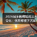 2026城乡教师轮岗三大变化：优质师资下沉如何影响你？（图4）