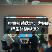 县管校聘落地：为何教师集体装糊涂？（图1）