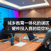 城乡教育一体化的误区:硬件投入真的能弥补乡村教育短板吗?(图3) 城乡教育一体化的误区:硬件投入真的能弥补乡村教育短板吗?(图3)