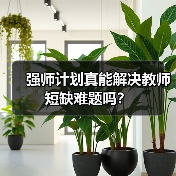 强师计划真能解决教师短缺难题吗?(图2) 强师计划真能解决教师短缺难题吗?(图2)