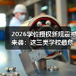 2026学位授权新规震撼来袭:这三类学校最危险!(图1) 2026学位授权新规震撼来袭:这三类学校最危险!(图1)