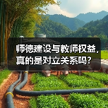 师德建设与教师权益,真的是对立关系吗?(图2) 师德建设与教师权益,真的是对立关系吗?(图2)