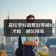 高校学科调整别等被砍才醒:避坑指南(图4) 高校学科调整别等被砍才醒:避坑指南(图4)