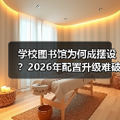 学校图书馆为何成摆设?2026年配置升级难破阅读困局(图1) 学校图书馆为何成摆设?2026年配置升级难破阅读困局(图1)