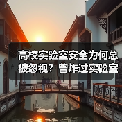 高校实验室安全为何总被忽视?曾炸过实验室的人亲述惨痛教训(图3) 高校实验室安全为何总被忽视?曾炸过实验室的人亲述惨痛教训(图3)