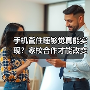 手机管住睡够觉真能实现?家校合作才能改变孩子习惯(图2) 手机管住睡够觉真能实现?家校合作才能改变孩子习惯(图2)