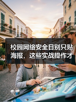 校园网络安全日别只贴海报,这些实战操作才有效!(图1) 校园网络安全日别只贴海报,这些实战操作才有效!(图1)