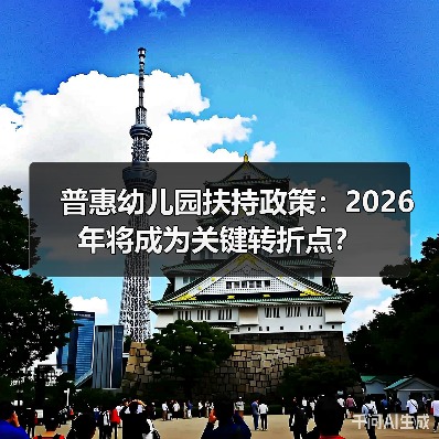 普惠幼儿园扶持政策:2026年将成为关键转折点?(图2) 普惠幼儿园扶持政策:2026年将成为关键转折点?(图2)