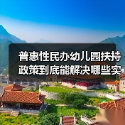普惠性民办幼儿园扶持政策到底能解决哪些实际问题？（图4）
