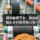 银龄教师下乡:真的能填补乡村教育缺口吗?(图2) 银龄教师下乡:真的能填补乡村教育缺口吗?(图2)