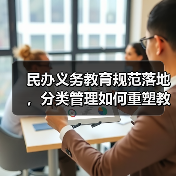 民办义务教育规范落地,分类管理如何重塑教育格局?(图1) 民办义务教育规范落地,分类管理如何重塑教育格局?(图1)