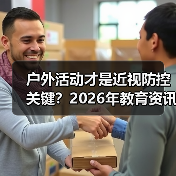 户外活动才是近视防控关键?2026年教育资讯新思路(图1) 户外活动才是近视防控关键?2026年教育资讯新思路(图1)