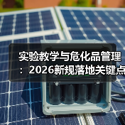 实验教学与危化品管理:2026新规落地关键点(图3) 实验教学与危化品管理:2026新规落地关键点(图3)