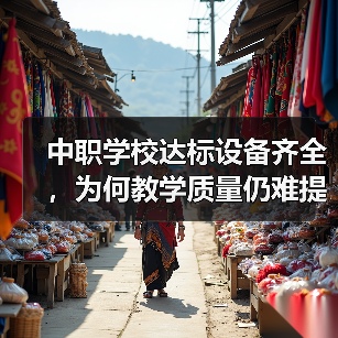 中职学校达标设备齐全,为何教学质量仍难提升?(图3) 中职学校达标设备齐全,为何教学质量仍难提升?(图3)