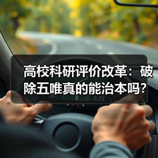 高校科研评价改革:破除五唯真的能治本吗?(图4) 高校科研评价改革:破除五唯真的能治本吗?(图4)