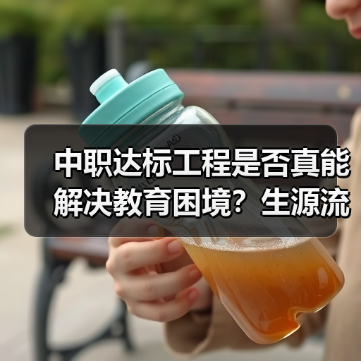 中职达标工程是否真能解决教育困境?生源流失引深思(图1) 中职达标工程是否真能解决教育困境?生源流失引深思(图1)
