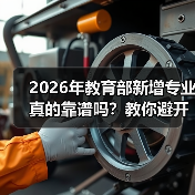 2026年教育部新增专业真的靠谱吗?教你避开这些冷门陷阱(图1) 2026年教育部新增专业真的靠谱吗?教你避开这些冷门陷阱(图1)