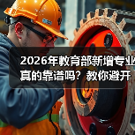 2026年教育部新增专业真的靠谱吗?教你避开这些冷门陷阱(图2) 2026年教育部新增专业真的靠谱吗?教你避开这些冷门陷阱(图2)