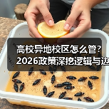 高校异地校区怎么管?2026政策深挖逻辑与边界(图2) 高校异地校区怎么管?2026政策深挖逻辑与边界(图2)